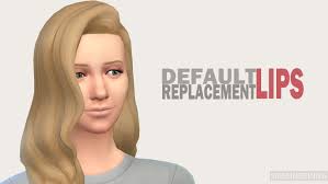 mod the sims dreplacement lips