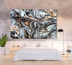 Wall Artwork Marble Painting