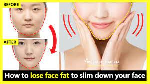 how to lose face fat to slim down your