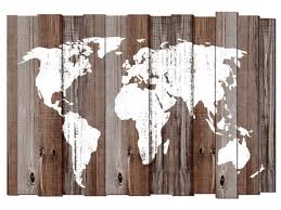 Plus d'informations sur la map en bois de wooden.city. Carte Du Monde Imprimee Sur Bois Mappy Coloris Blanc Vente De Autre Objet De Decoration Conforama