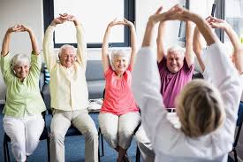 chair exercises for seniors eldergym