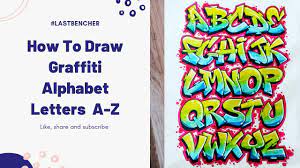 to draw graffiti alphabet letters