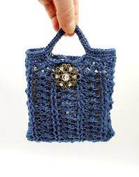 hemp gift bag crochet pattern ribblr