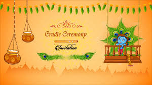 cradle ceremony video invitation 2020