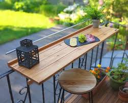 Balcony Bar Foldable Table Railing Bar