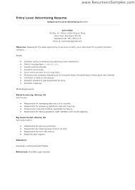 Marketing Advertising Resume Sales And Marketing Resumes Advertising