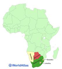 southern african countries worldatlas