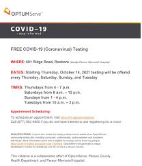 free covid 19 coronavirus testing