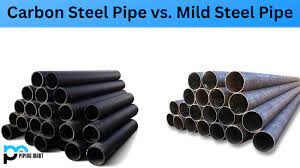 carbon steel pipe vs mild steel pipe