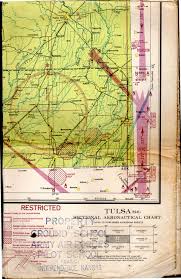 Map Tulsa Oklahoma S 6 Sectional Aeronautical Chart