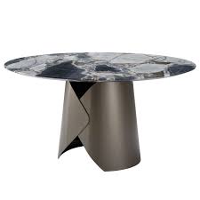 Yoy Yoy Dining Table W Turntable Dia