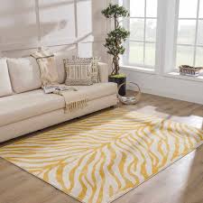 terra zebra print rug entryway