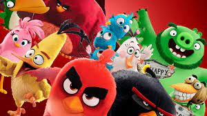 angry birds 2 characters 4k