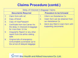 The original, fully completed, and properly signed copy of the claim form 2. Star Health And Allied Insurance Co Ltd Star Family Travel Protect Insurance Ppt Download