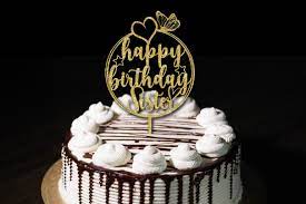 happy birthday sister cake topper