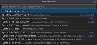 tutorial for python in visual studio code