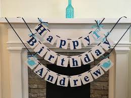 Narwhal Birthday Banner Birthday Name Banner Narwhal Party