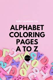 Click on a thumbnail to see the whole alphabet. Alphabet Coloring Printables A To Z Free Damn Good Mom