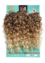 Deep wave crochet hair 613. Brazilian Deep Wave 10 3x Wavy Curly Crochet Braids Bobbi Boss Uk Wiggit