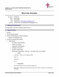 Examples Of Agendas For Meetings Format Microsoft Word Proposal