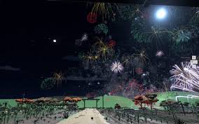In various low poly environments, you can go crazy with all the fireworks you want. Steam Community Fireworks Mania