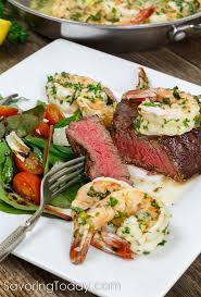 grilled steak and shrimp sci date