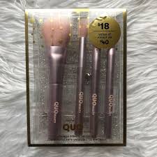 quo sparkle and shine brush set beauty