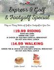 Play our Express 9 Special at Bing Maloney Golf Course - Haggin Oaks