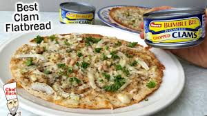 flatbread clam pizza easy 10 minute