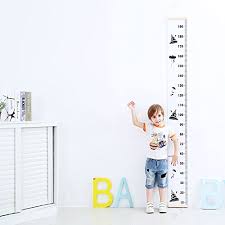 Yiisun Children Hanging Rulers Height Growth Chart Kids Room