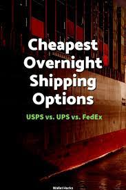 the est overnight shipping options