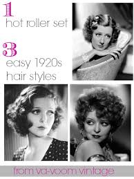 one hot roller set for 3 easy 1920s