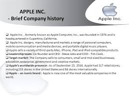 Hobbyists did not take the apple i very seriously, and apple did not begin to take off until 1977, when the apple ii debuted at a local computer trade show. Apple Inc Explore Apple S Successful Business Ppt Video Online Download