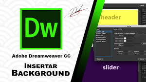 Adobe Dreamweaver CC - Background Estático (fondo) - YouTube