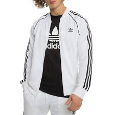 Adidas Superstar Track Jacket White In 2019 Jackets