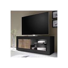 Taylor Tv Stand In Matt Black And Pero