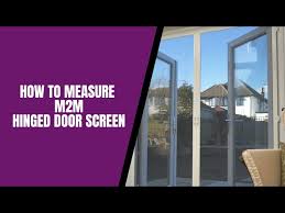 To Measure Hinged Door Screen