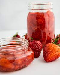 strawberry jam without pectin swirls
