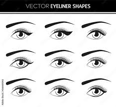 eyeliner shapes diffe ways of eye