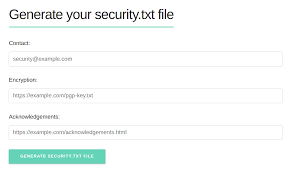 security txt internet draft