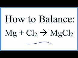 how to balance mg cl2 mgcl2