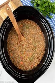 slow cooker lentil soup recipe easy
