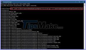 quickly extract tar gz file on windows 10