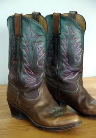 sassy cowgirl boot refashion with