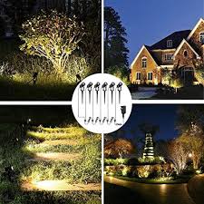 Atomic beam™ sunblast solar powered led light. Garden Spike Lights Kavai 12v 20w Pathway Lights 6 Pack Cob Led Garden Shoppasite