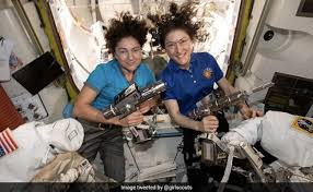 Jun 03, 2021 · there have been 241 spacewalks at the international space station. Nasa S All Women Spacewalk By Christina Koch Jessica Meir Makes History One Giant Leap For Womankind
