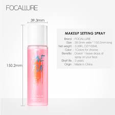 fa96 focallure makeup setting spray