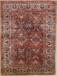 antique tabriz silk rug 160301