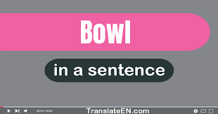use bowl in a sentence