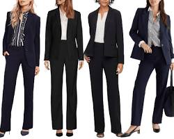 woman in a business suit looking professional